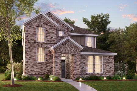 New construction Single-Family house 2704 Fork Wy, Celina, TX 75009 plan Violet - Cottage Series - image