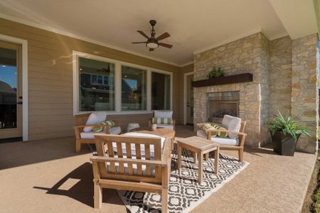 New construction Single-Family house 2005 Whispering Oaks Ln, Waller, TX 77484 plan The Braum - image