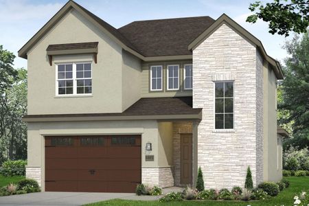 New construction Single-Family house 600 C-Bar Ranch Trl, Unit 17, Cedar Park, TX 78613 plan Cross Creek 2381 - image