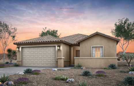 New construction Single-Family house 42970 Pablo Dr, Maricopa, AZ 85138 plan Bluebell - image