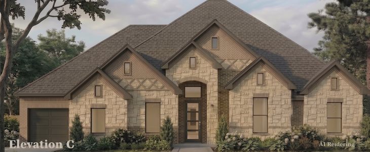 New construction Single-Family house 181 Panther Trl, Van Alstyne, TX 75495 plan Victoria - image