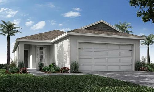 New construction Single-Family house 619 Ituna Cir, Winter Haven, FL 33881 - image