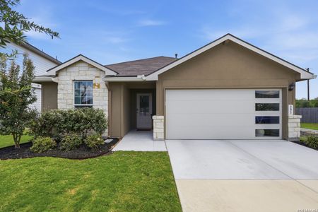 New construction Single-Family house 293 Grey Woodpecker, San Antonio, TX 78253 plan The Brown - image