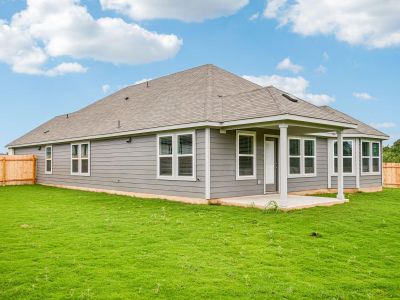 New construction Single-Family house 145 Bonnellis Roost, Cedar Creek, TX 78612 The Henderson (404)- photo 0