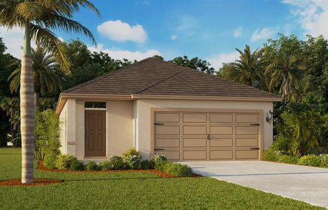 New construction Single-Family house 191 Amberwood Wy, Umatilla, FL 32784 plan DOWNING - image