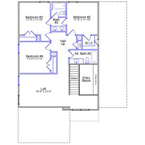 New construction Single-Family house 2152 Pink Peony Cir, Durham, NC 27703 Nantahala- photo 2 2