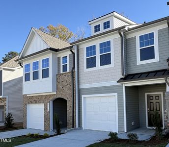 New construction Townhouse house 6314 Lady Eliza Lane, Raleigh, NC 27610 Litchfield- photo 0