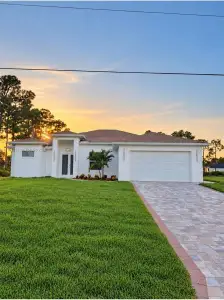 New construction Single-Family house 1219 Edison Ave, Lehigh Acres, FL 33972 - image