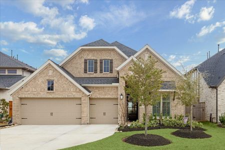 New construction Single-Family house 31130 Crescent Hill Dr, Fulshear, TX 77441 plan Design 2695W - image