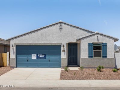 New construction Single-Family house 20930 N Roadrunner Lane, Maricopa, AZ 85138 Leslie- photo 0