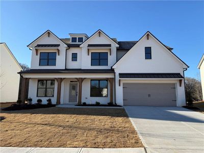 New construction Single-Family house 328 Winding Rose Dr, Hoschton, GA 30548 Turnbridge- photo 0 0