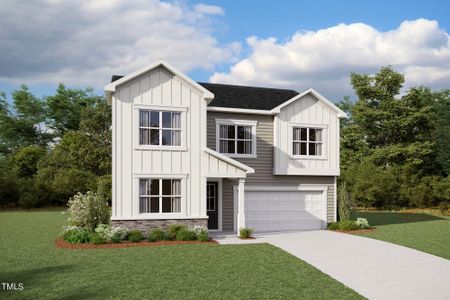 New construction Single-Family house 674 Barbour Farm Ln, Four Oaks, NC 27524 Shenandoah- photo 0 0