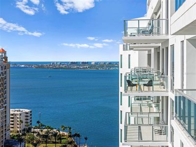 View of Sarasota Bay from the 18th level