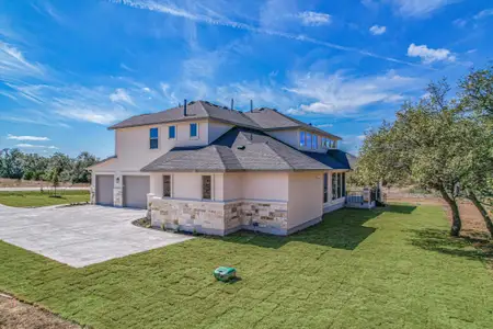 New construction Single-Family house 3089 Green Grange Ln, Leander, TX 78641 plan Boerne - image