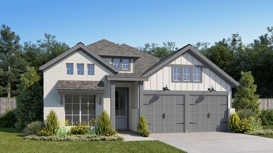 New construction Single-Family house 311 Watersong Bnd, Lockhart, TX 78644 plan 1984W - image