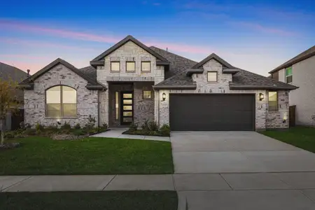 New construction Single-Family house 1111 Tenmile Ln, Forney, TX 75126 plan Mansfield - image