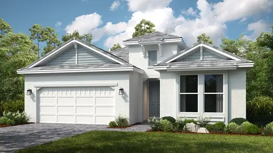New construction Single-Family house 30175 Imperati Blvd, Wesley Chapel, FL 33543 plan Azzurro - image