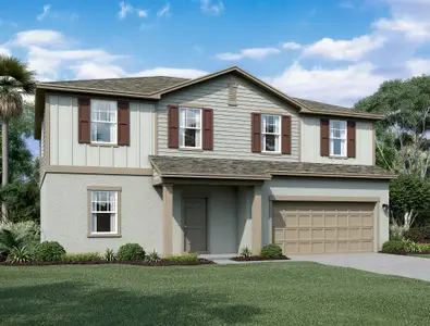 New construction Single-Family house 14967 Pisa Pkwy, Dade City, FL 33523 plan Catalina - image