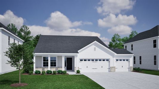 New construction Single-Family house 3481 Whaley Wy Nw, Ash, NC 28420 plan Gwinnett II - image