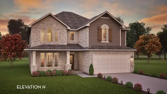 New construction Single-Family house 212 Pacific Grove Cir, Liberty Hill, TX 78642 plan Snowmass - image