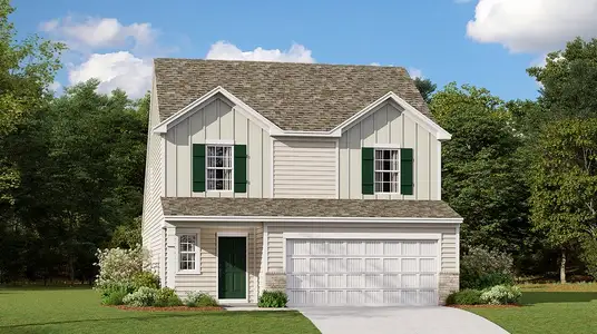 New construction Single-Family house 4111 Oxford Glen Dr, Claremont, NC 28610 plan Emerson VE - image