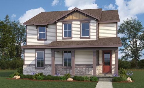 New construction Single-Family house Aurora, CO 80019 plan Windler Series - Luna - image