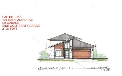 New construction Single-Family house 101 Manciano, Horseshoe Bay, TX 78657 null- photo 0