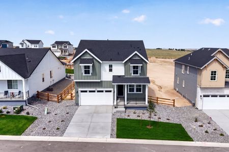 New construction Single-Family house 755 Stillwell Ave, Elizabeth, CO 80107 plan Ridgway - image