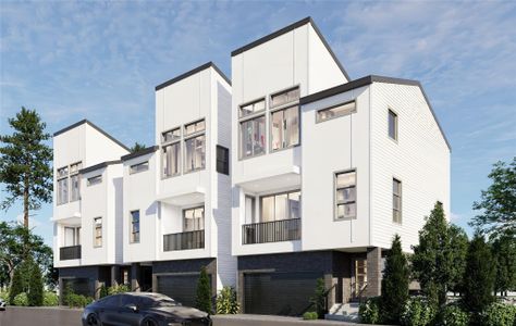 New construction Single-Family house 318 Walthall Dr, Unit E, Houston, TX 77022 - image