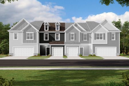 New construction Townhouse house 2714 Yeager Dr Nw, Concord, NC 28027 plan Wylie II - image