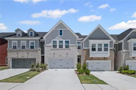New construction Townhouse house 5719 Tillman Wy, Powder Springs, GA 30127 plan Cooper - image