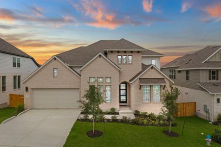 New construction Single-Family house 1325 White Daisy Ln, Georgetown, TX 78628 plan Zavalla - image