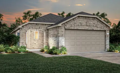 New construction Single-Family house 10715 Sora Dr, Conroe, TX 77378 plan Adams - image