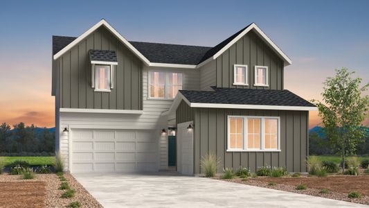 New construction Single-Family house 9168 Violet Wy, Arvada, CO 80007 plan Roxborough - image