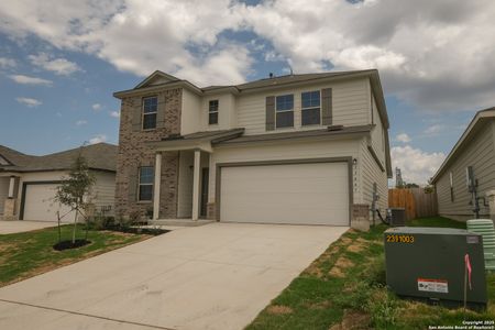 New construction Single-Family house 15447 Jake Xing, San Antonio, TX 78245 plan Harrison - image