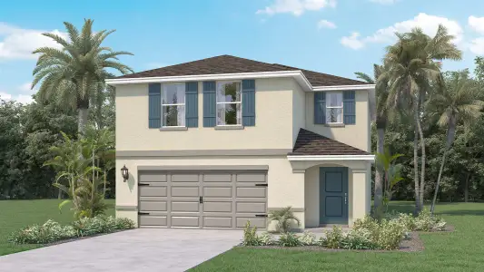 New construction Single-Family house 5721 Somerset Dr, Haines City, FL 33844 plan Elston II - image
