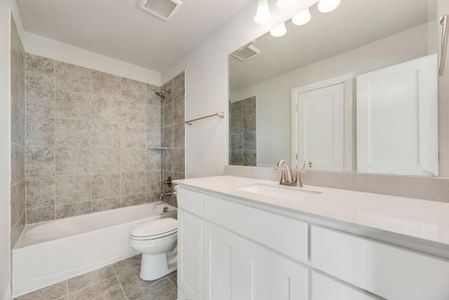 New construction Single-Family house 510 Kings Canyon Ct, Forney, TX 75126 plan Lake Forest - 3 Car Garage - image 15