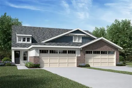 New construction Townhouse house 37 Village Dr, Unit 29B, Dawsonville, GA 30534 plan Wembley - image