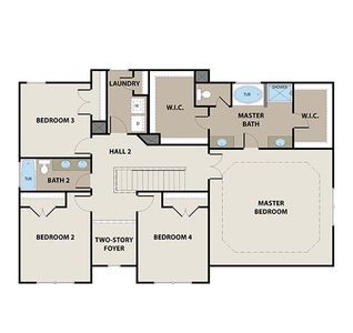 New construction Single-Family house 2607 Parkside Wy, Gainesville, GA 30507 plan Dewhurst 3-Car - image 4