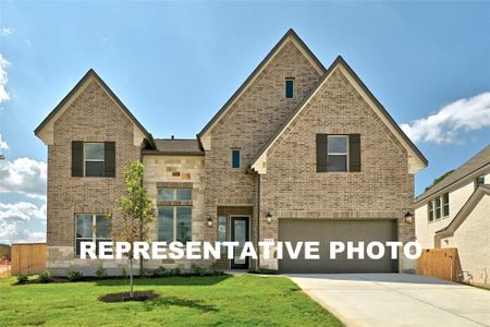 New construction Single-Family house 7413 Desert Needle Dr, Lago Vista, TX 78645 The Carter IX- photo 0