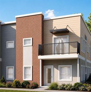 New construction Townhouse house 131 Tessie Ln, Sanford, FL 32771 - image