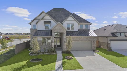 New construction Single-Family house 5410 Majestic Ct, Manvel, TX 77578 plan Waterford - image