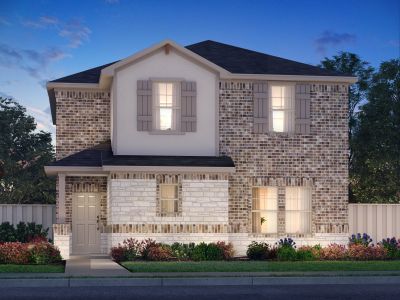 New construction Single-Family house 129 Maple Hedge Rd, Hutto, TX 78634 plan The Santa Fe (762) - image