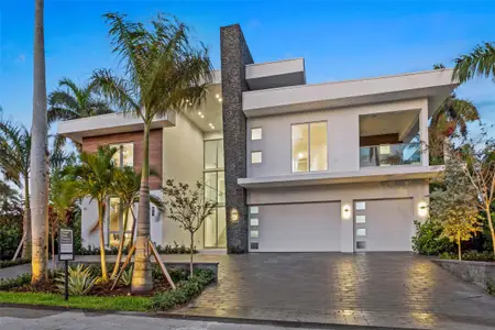 New construction Single-Family house 91 Fiesta Wy, Fort Lauderdale, FL 33301 - image