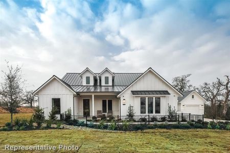 New construction Single-Family house 120 Merlin Court, Cedar Creek, TX 78612 2644- photo 0