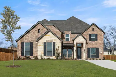 New construction Single-Family house 1107 Willow Lake Dr, DeSoto, TX 75115 plan Broadcrest FSW (w/Media or Opt 6th BR) - image