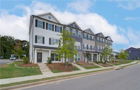 New construction Townhouse house 11 Mercury Ln, Unit 32, Newnan, GA 30265 Eaves - photo 3 3