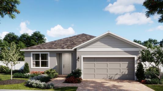 Transitional Elevation - Miles at Brack Ranch in St. Cloud, FL by Landsea Homes