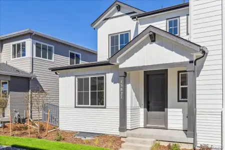 New construction Duplex house 13827 Deertrack Ln, Parker, CO 80134 plan Ponderosa - image