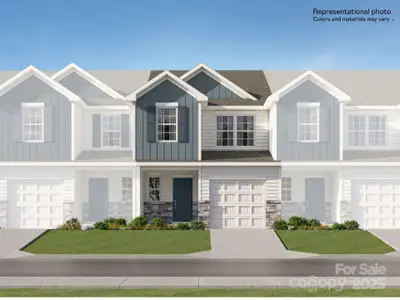 New construction Townhouse house 10036 Greystar Ln, Charlotte, NC 28213 plan Magnolia - image